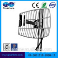 manufacture hot selling gsm 1710-1880 mhz 17dbi grid parabolic antenna